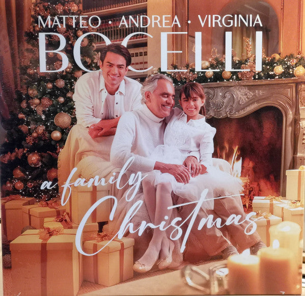 Andrea* • Matteo* • Virginia Bocelli – A Family Christmas, Limited Edition, Gold Vinyl