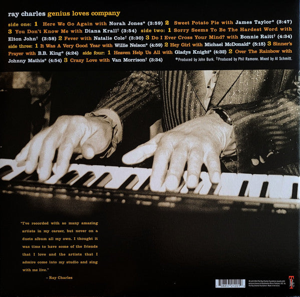Ray Charles – Genius Loves Company, 2xLP
