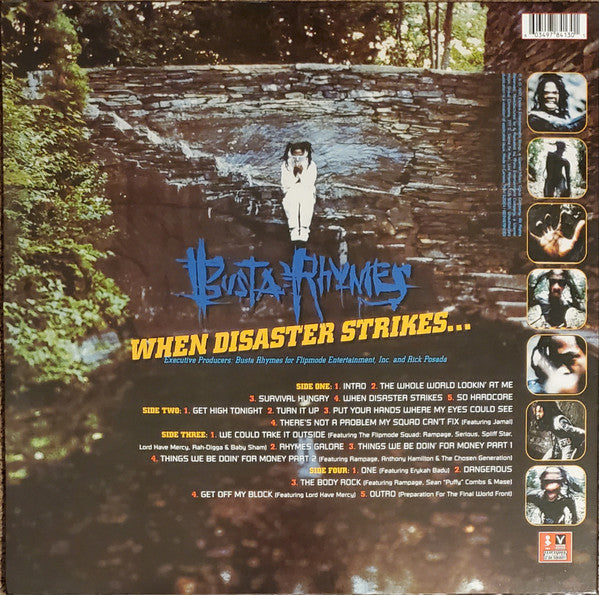 Busta Rhymes – When Disaster Strikes..., 2xLP, Silver, 25th Anniversary