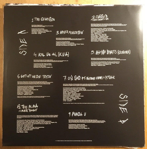 Meechy Darko – Gothic Luxury   ,  2LP , side 4 Etched