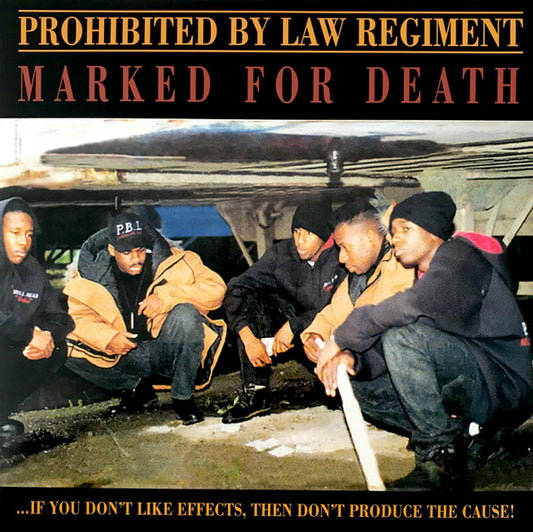Prohibited By Law Regiment – Marked For Death,  2xLP