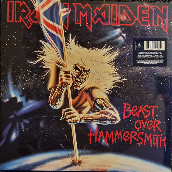 Iron Maiden – The Number Of The Beast / Beast Over Hammersmith  , 3LP , Trifold