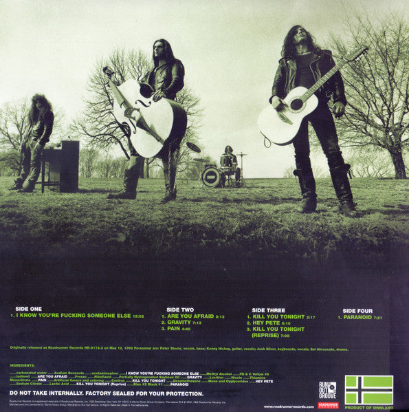 Type O Negative – The Origin Of The Feces (Not Live At Brighton Beach)   ,  	 2  LP,  Green with Black Marble