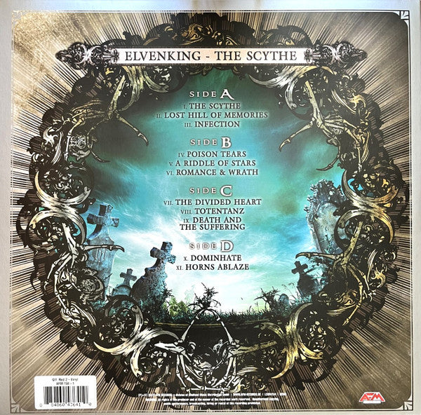 Elvenking – The Scythe, 2xLP, Red [Clear], Anniversary Edition