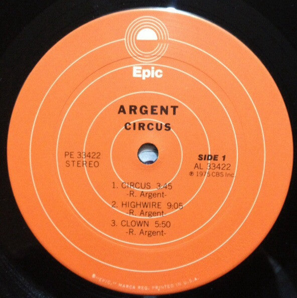 Argent ‎– Circus