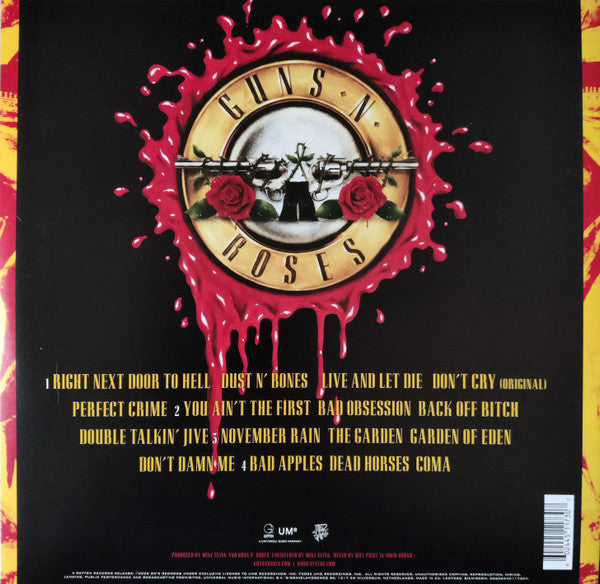 Guns N' Roses – Use Your Illusion I, 2xLP, Gatefold