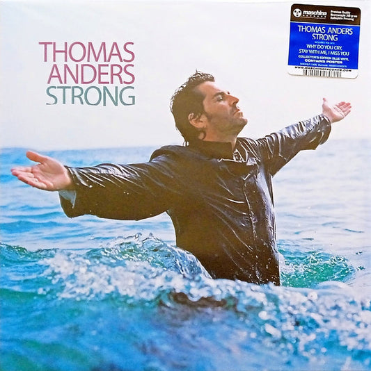 Thomas Anders – Strong, Collector"s Edition, Blue Vinyl, Premium Quality 200 gr, Audiophile Pressing