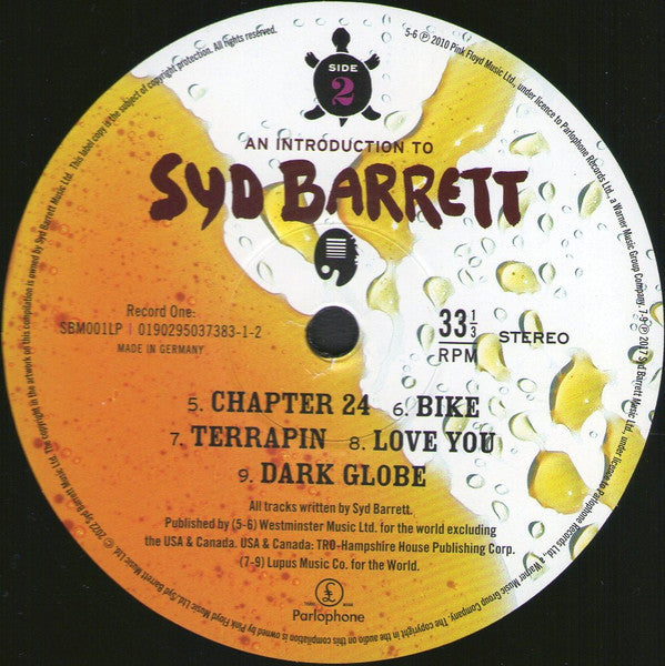 Syd Barrett – An Introduction To Syd Barrett, 2xLP