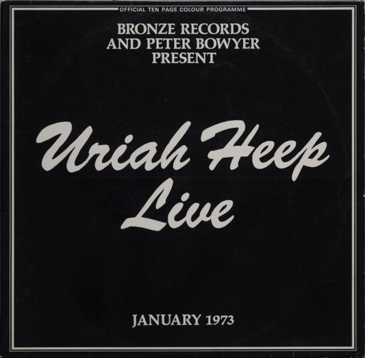 Uriah Heep – Uriah Heep Live      2LP    gatefold , booklet
