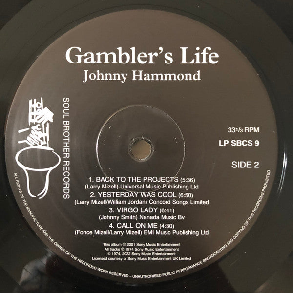 Johnny Hammond – Gambler’s Life