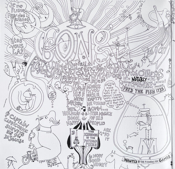 Gong – Magick Brother, Gatefold