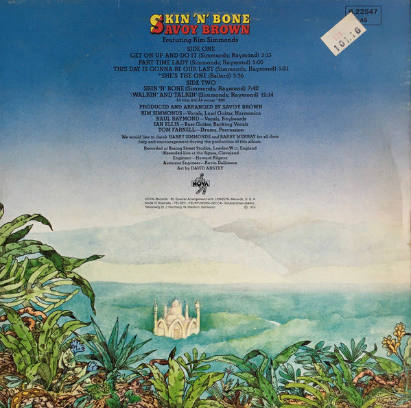 Savoy Brown ‎– Skin 'N' Bone