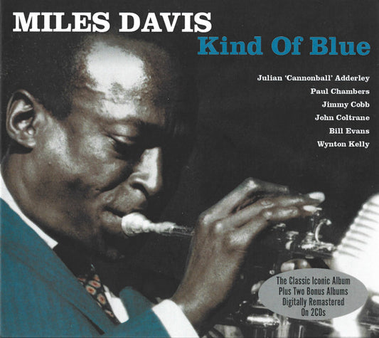 Miles Davis, Julian "Cannonball" Adderley*, Paul Chambers (3), Jimmy Cobb, John Coltrane, Bill Evans, Wynton Kelly – Kind Of Blue,  2xCD