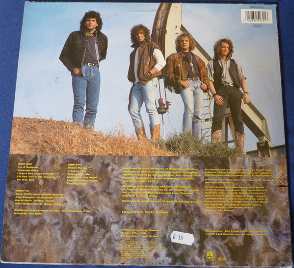 Giant  ‎– Last Of The Runaways  + bilet de la concert Augsburg din 4.06.1992