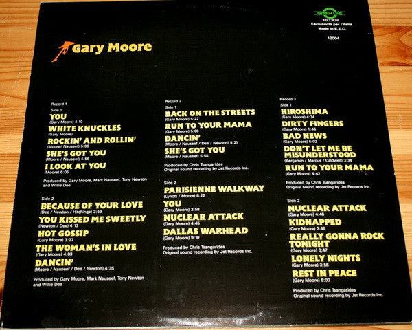 Gary Moore – Hot & Heavy Metal   ,  3 LP