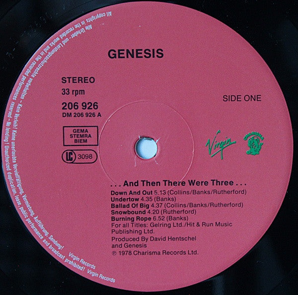 Genesis – ... And Then There Were Three...
