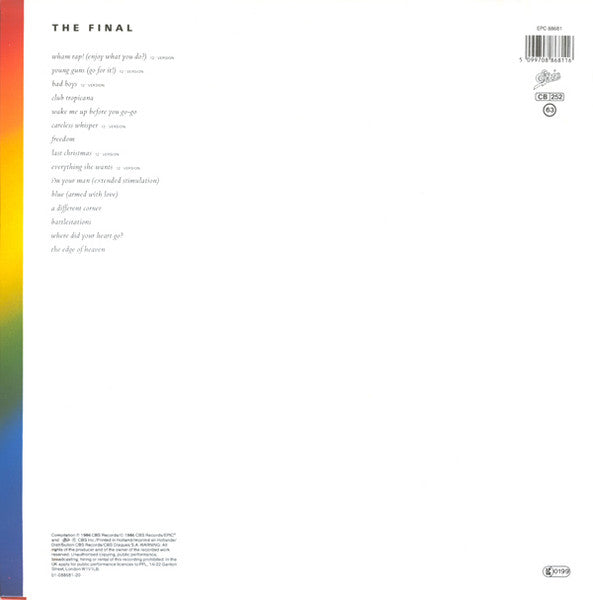 Wham! – The Final, 2xLP