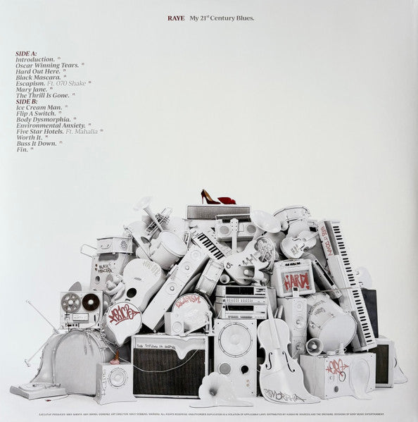 Raye– My 21st Century Blues., Gatefold