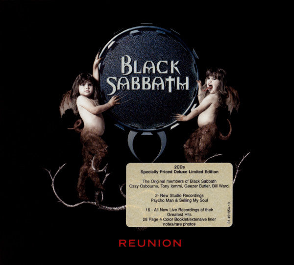 Black Sabbath – Reunion   ,  2 x CD, Limited Edition, DigiPak
