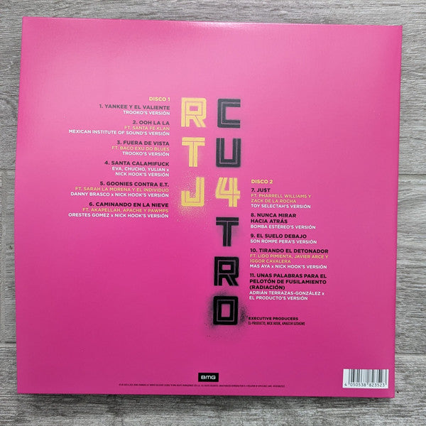 Run The Jewels – RTJ Cu4tro, 2xLP, Gatefold with sticker pack & foldout lyrics