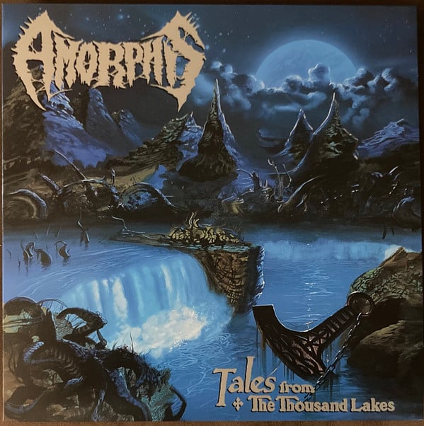 Amorphis ‎– Tales From The Thousand Lakes      Reissue, Clear With Blue Marble