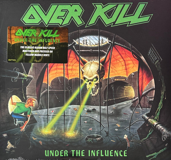 Overkill – Under The Influence, Yellow Marble Vinyl