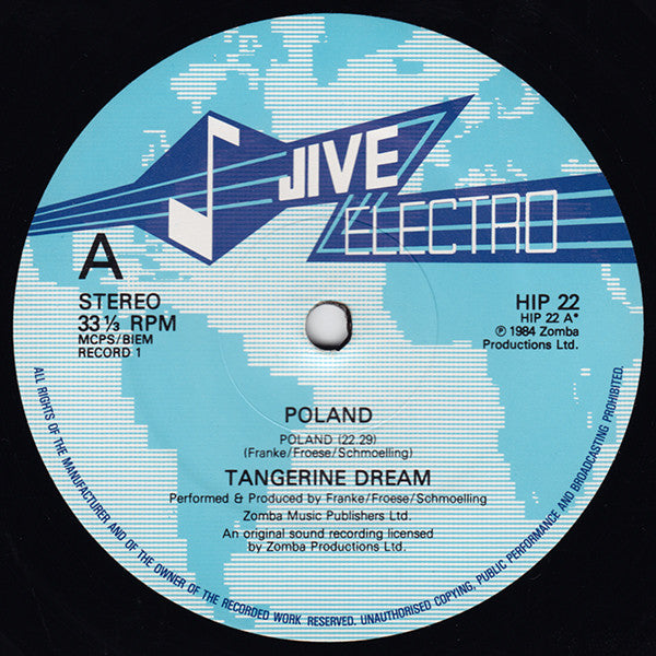 Tangerine Dream – Poland (The Warsaw Concert)   ,  2LP , Gatefold