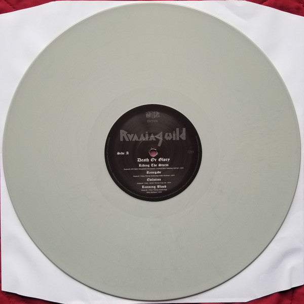 Running Wild ‎– Death Or Glory   ,  2LP , Gatefold , Grey vinyl