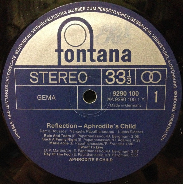 Aphrodite's Child – Reflection