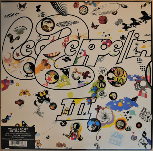 Led Zeppelin – Led Zeppelin III   ,  2LP , Deluxe Edition, Tri-fold Sleeve, 180 gram