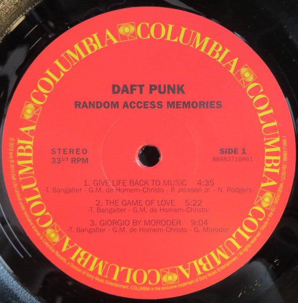 Daft Punk – Random Access Memories  ,  2LP , , Gatefold , 180 gram