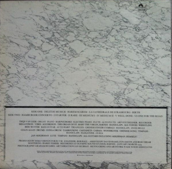Focus  – Hamburger Concerto    Gatefold
