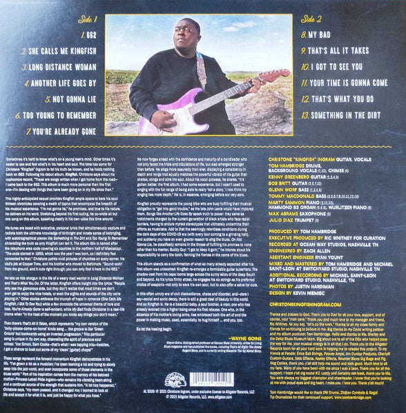 Christone Kingfish Ingram– 662   ,   Translucent Purple vinyl