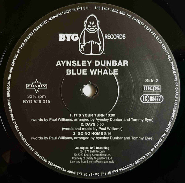 Aynsley Dunbar / Blue Whale – Blue Whale  ,  Limited Edition,  180g
