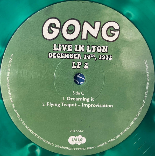 Gong ‎– Live In Lyon December 14th, 1972   , 3LP , colour vinyl , RDS