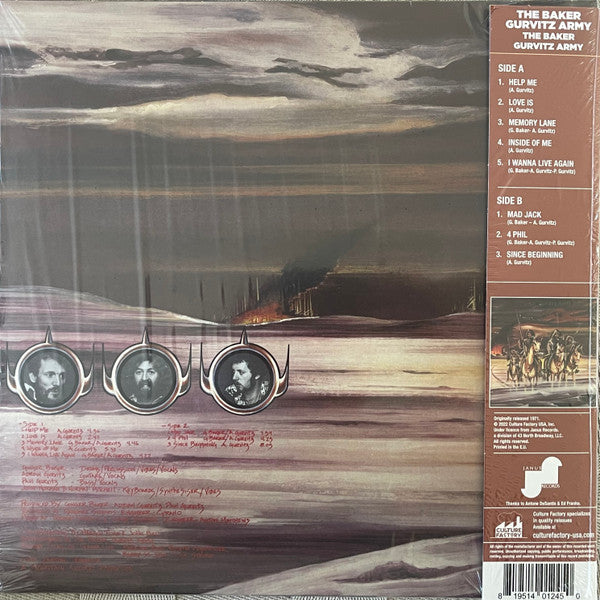 The Baker Gurvitz Army* – The Baker Gurvitz Army