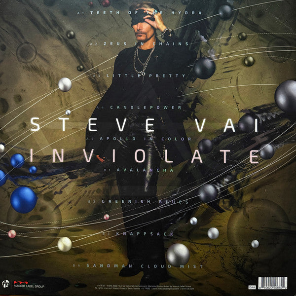 Steve Vai – Inviolate  ,  Limited Edition, Green Marble