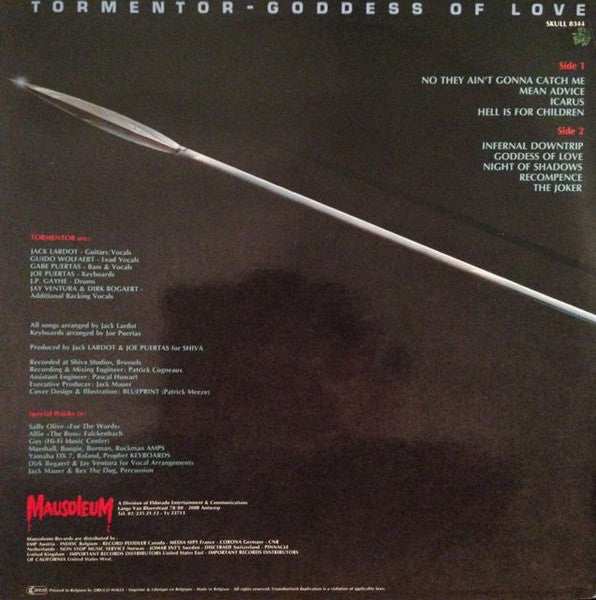 Tormentor  – Goddess Of Love
