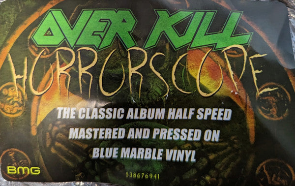 Overkill – Horrorscope, Blue Marble Vinyl