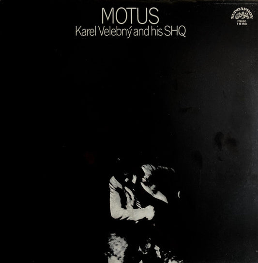 Karel Velebný And His SHQ – Motus, Laminated Sleeve