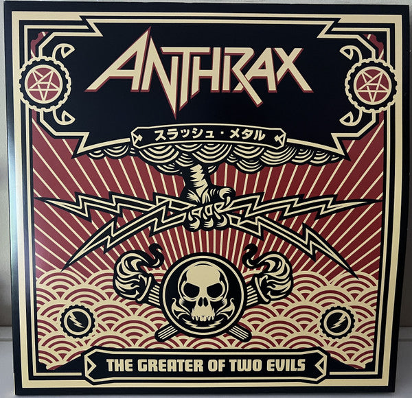 Anthrax – The Greater Of Two Evils, 2xLP