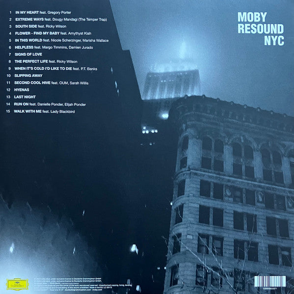 Moby – Resound NYC, 2xLP, Gatefold