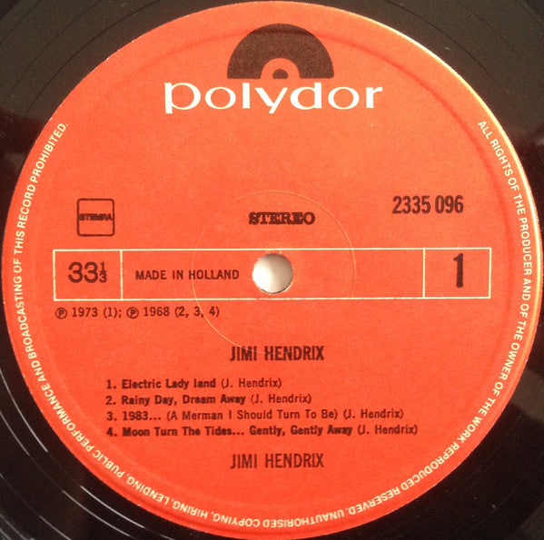 Jimi Hendrix – Re-Experienced   ,  2LP , Gatefold