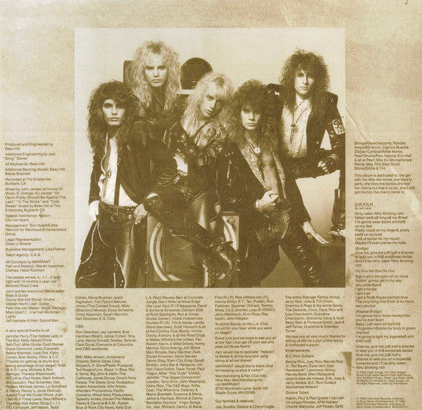 Warrant – Dirty Rotten Filthy Stinking Rich