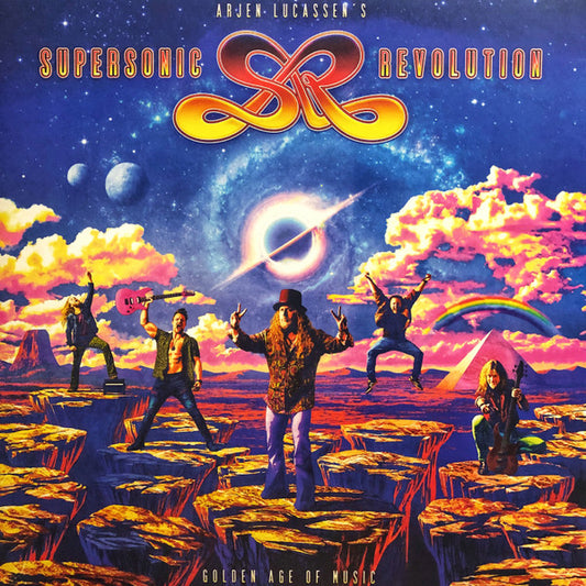 Arjen Lucassen's Supersonic Revolution – Golden Age Of Music  ,  2LP , Gatefold , Limited Edition, Blue