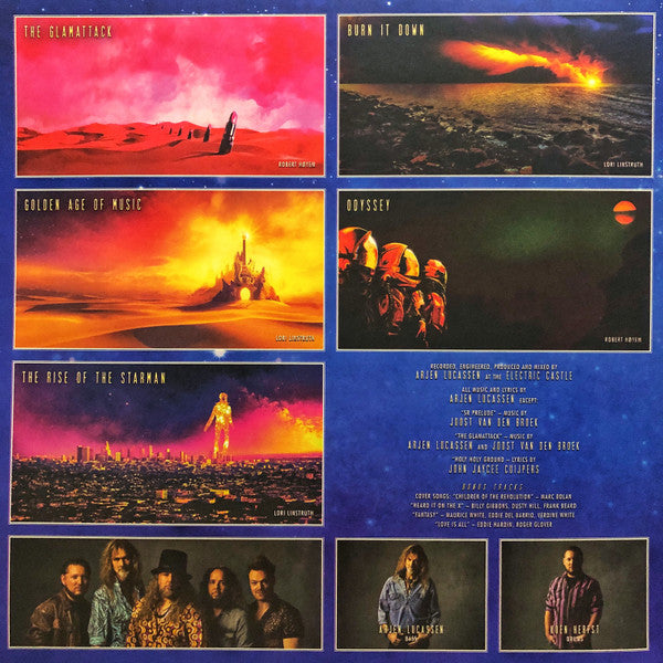 Arjen Lucassen's Supersonic Revolution – Golden Age Of Music  ,  2LP , Gatefold , Limited Edition, Blue