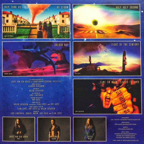 Arjen Lucassen's Supersonic Revolution – Golden Age Of Music  ,  2LP , Gatefold , Limited Edition, Blue
