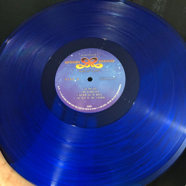 Arjen Lucassen's Supersonic Revolution – Golden Age Of Music  ,  2LP , Gatefold , Limited Edition, Blue