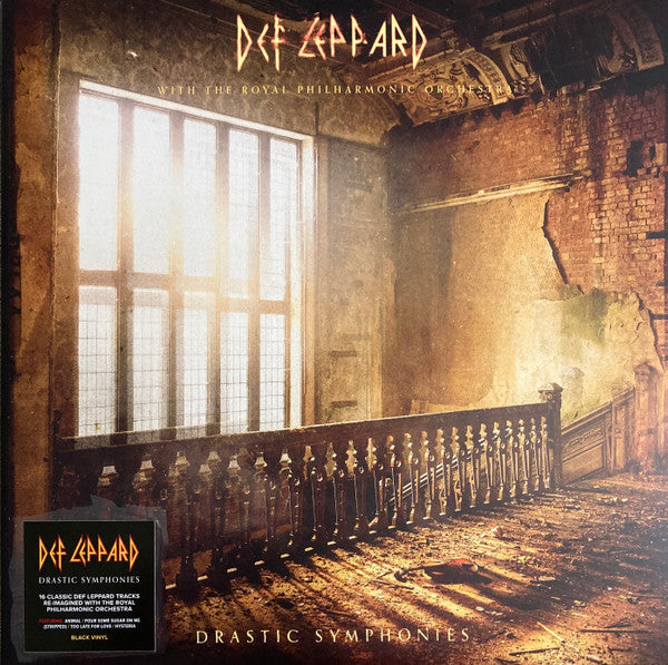 Def Leppard With The Royal Philharmonic Orchestra* – Drastic Symphonies,   2xLP, Gatefold