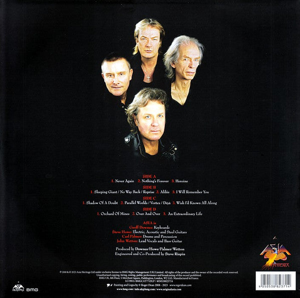 Asia  – Phoenix    ,  2LP ,